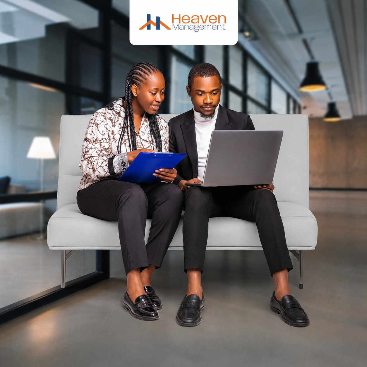 Professionnels africains en réunion d'affaires
